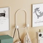 Wallity Frog-B Gancho de Pared Metálico Blanco